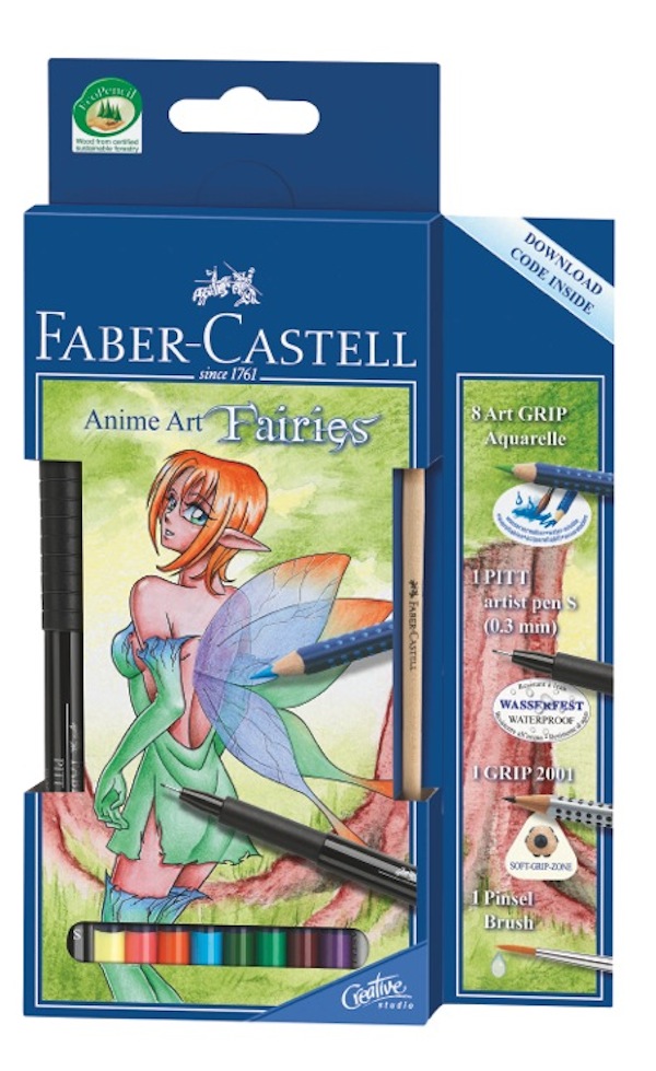 Faber Castell  Anime Art Fairies pack