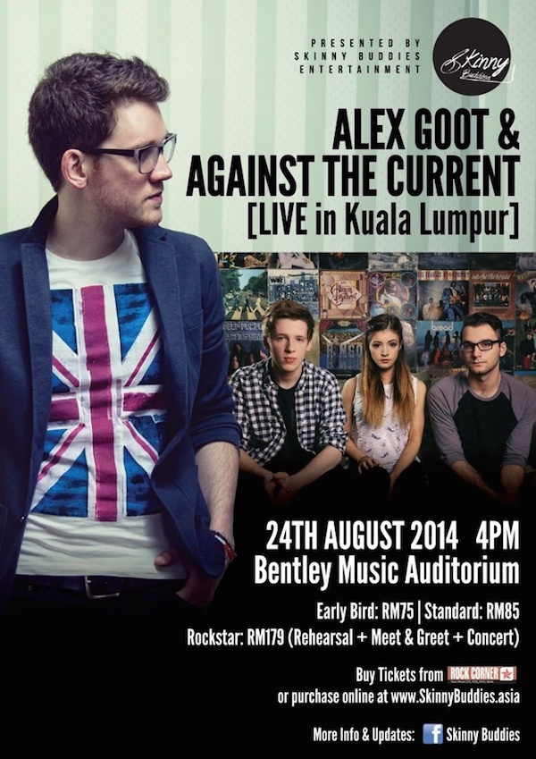 Alex Goot & ATC Live In KL Poster