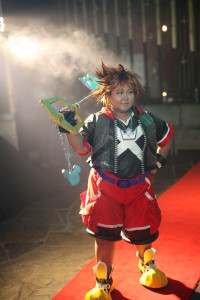 Cosplayer at the launching of VGLKLGAMEON