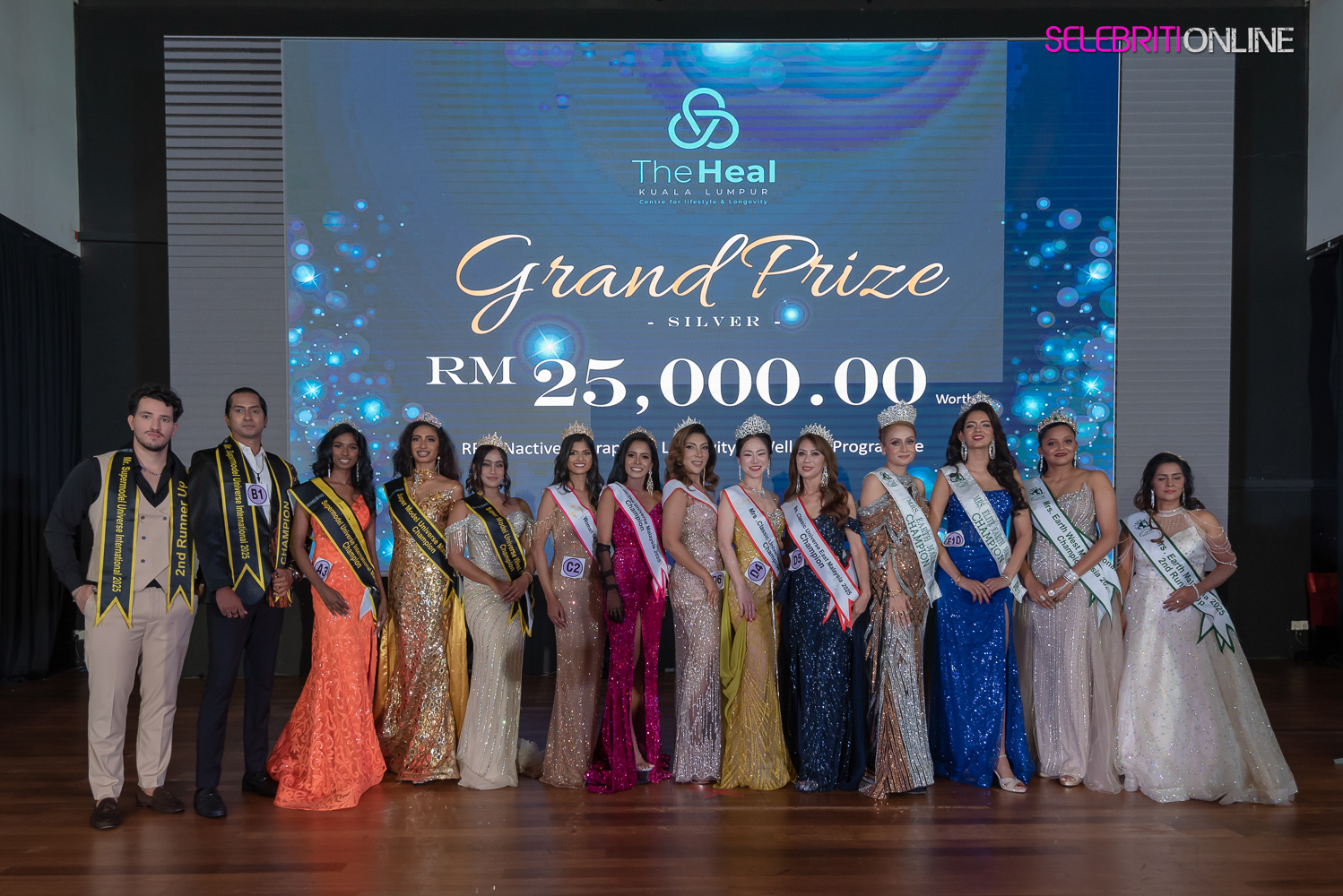Risa Suzuki Jepun dan Vasan Malaysia menang Supermodel Universe International 2025