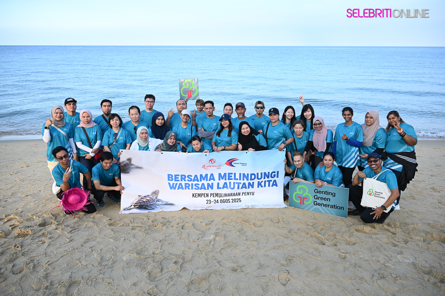 INISIATIF PEMULIHARAAN PENYU KIJAL TERENGGANU di Pantai Kijal