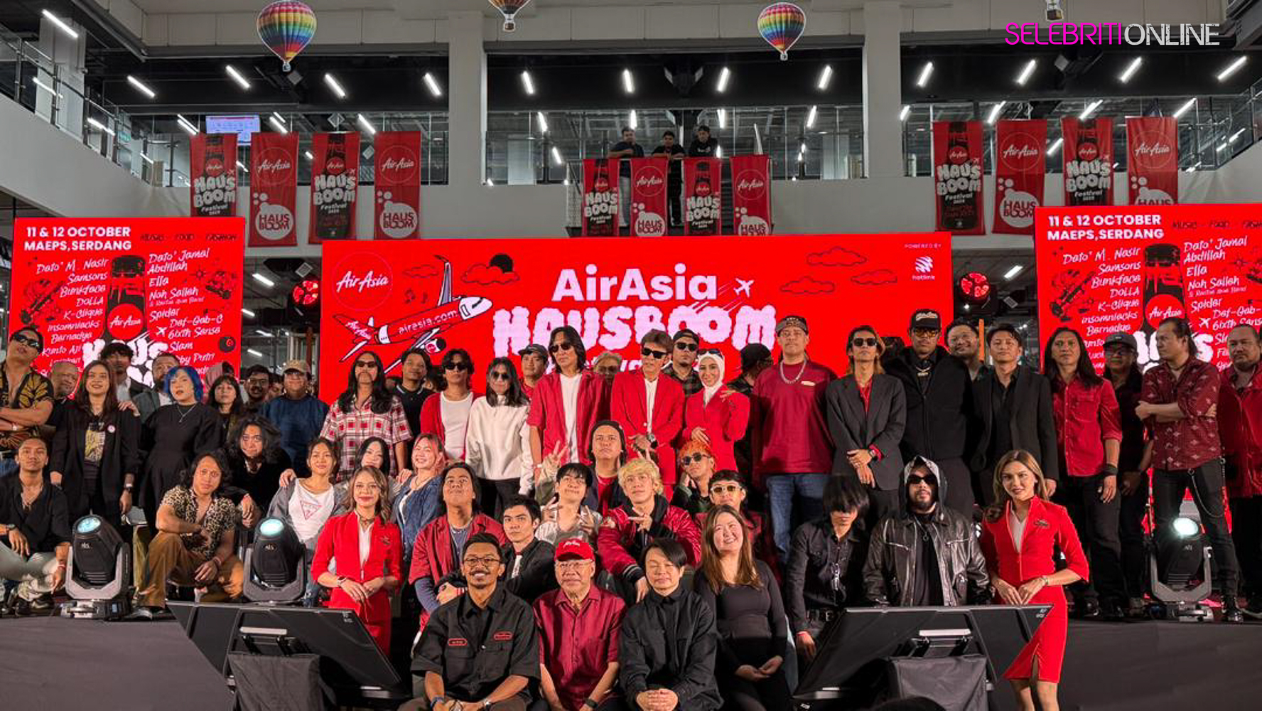 AirAsia Hausboom Festival 2025 di MAEPS Serdang