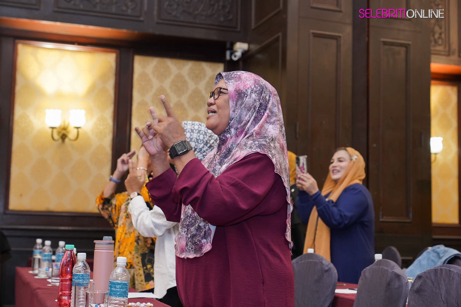Peserta Program Reset Diri Ubah Rezeki 2025 bersama Dr Hisham, Coach Temizi & Ayu Damit di The Mines Resort & Golf Club