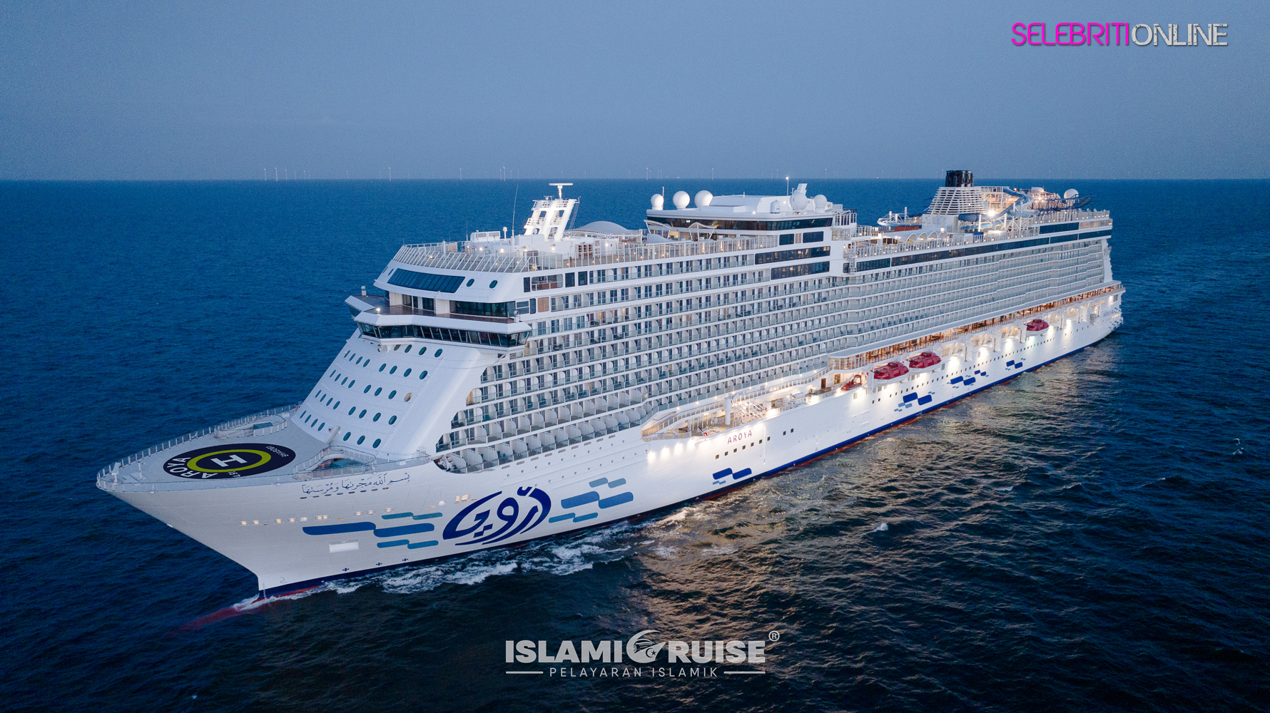 Kapal mewah Aroya Cruise IslamiCruise