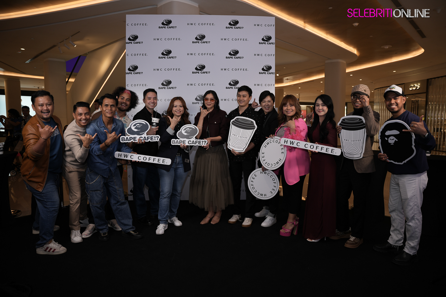 Grand Launch BAPE Café x HWC Coffee di Suria KLCC