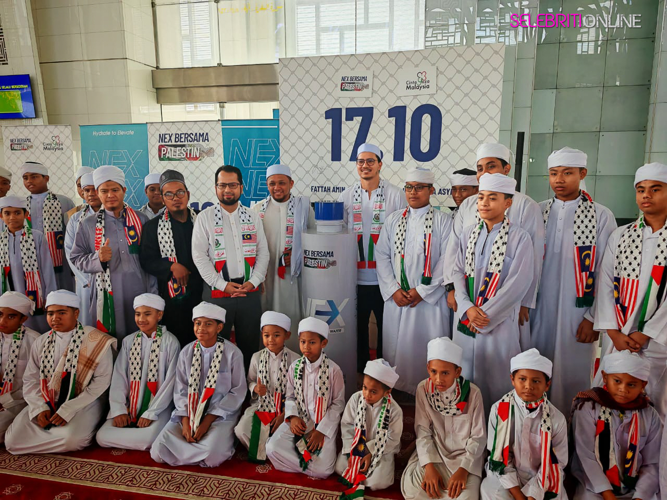 Pelancaran NEX & Fattah Amin Bersama Palestin di Putrajaya