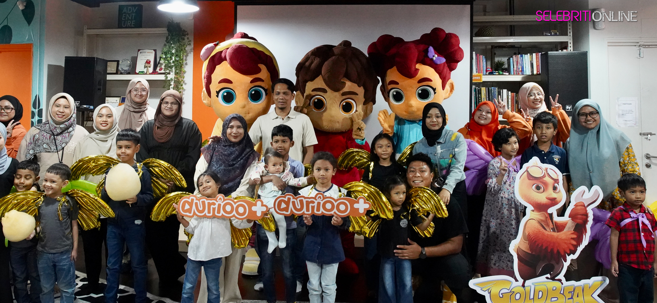 Goldbeak The Movie versi Islamik oleh Durioo+, promosi langganan RM10 sebulan di platform Durioo+