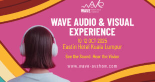 WAVE AV Experience 2025 hall view di Eastin Hotel