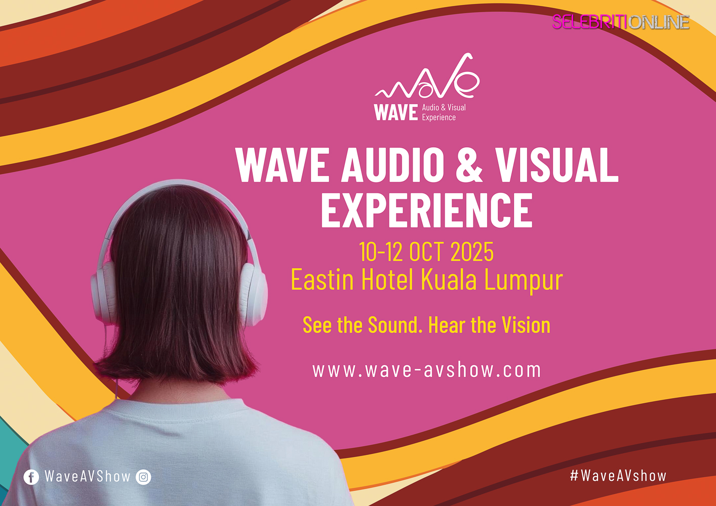 WAVE AV Experience 2025 hall view di Eastin Hotel