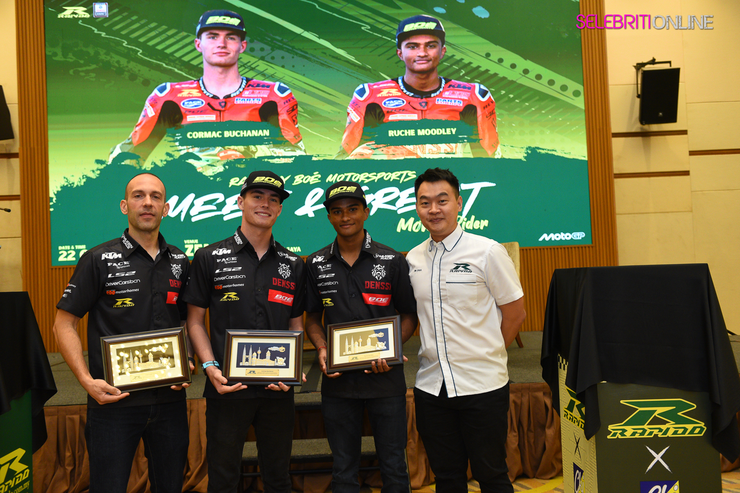 Komuniti bikers berhimpun dalam acara Rapido Meet & Greet Malaysia yang penuh meriah