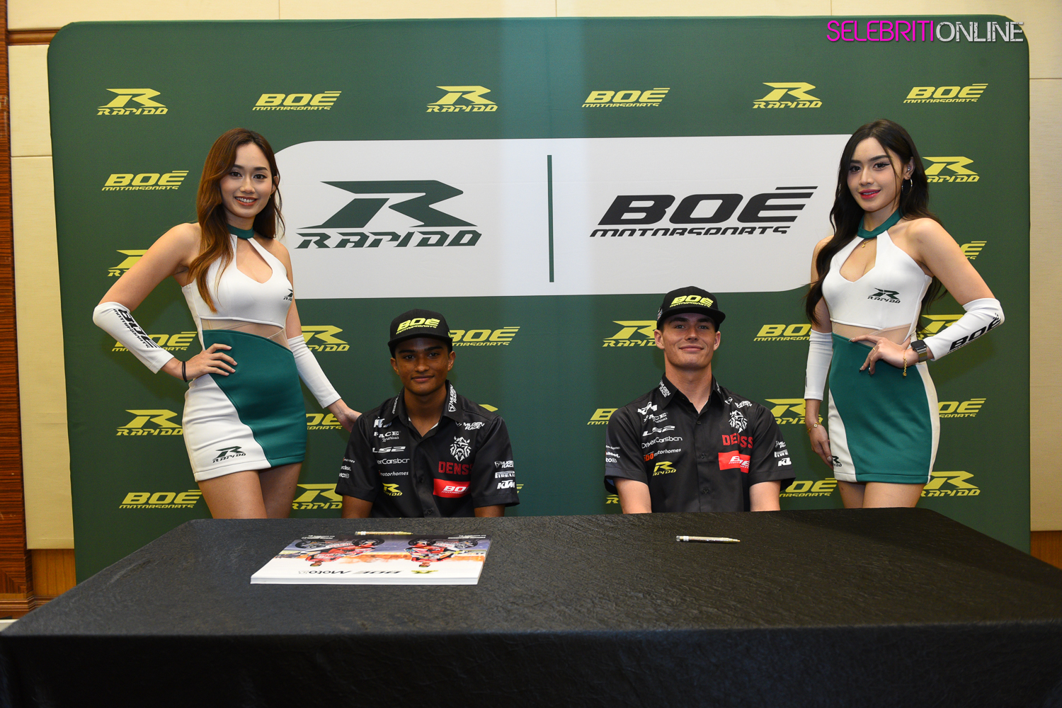 Komuniti bikers berhimpun dalam acara Rapido Meet & Greet Malaysia yang penuh meriah