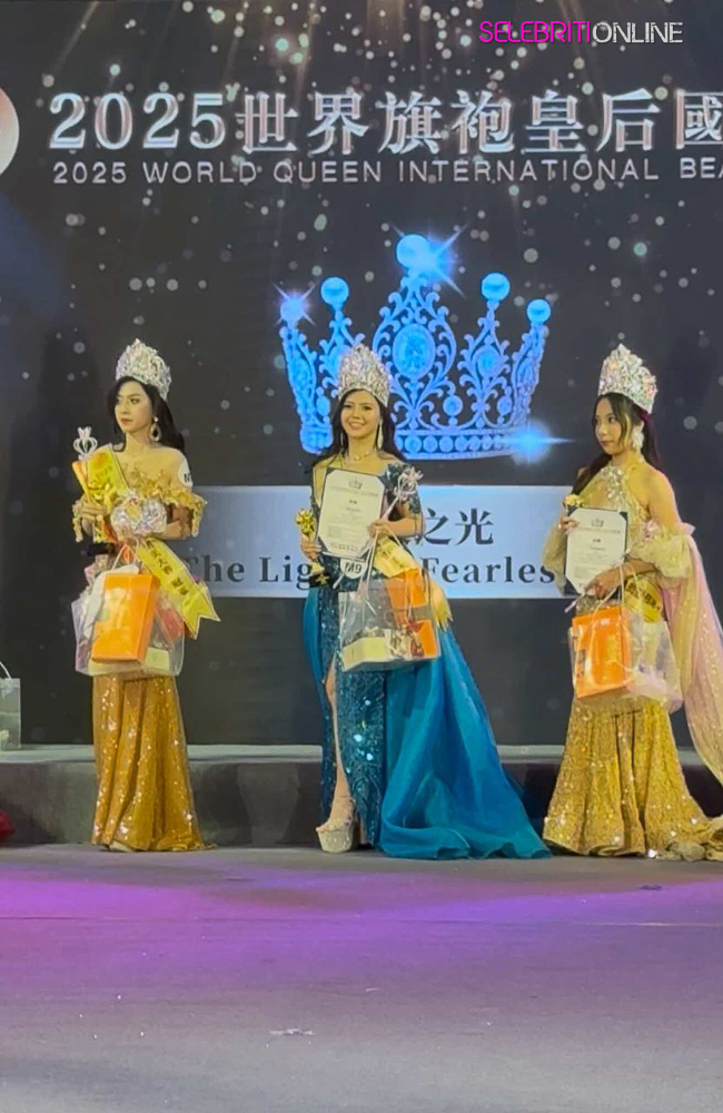 Sariya Ng Lum Teng dinobat sebagai Miss World Queen International 2025 Pageant di Taiwan