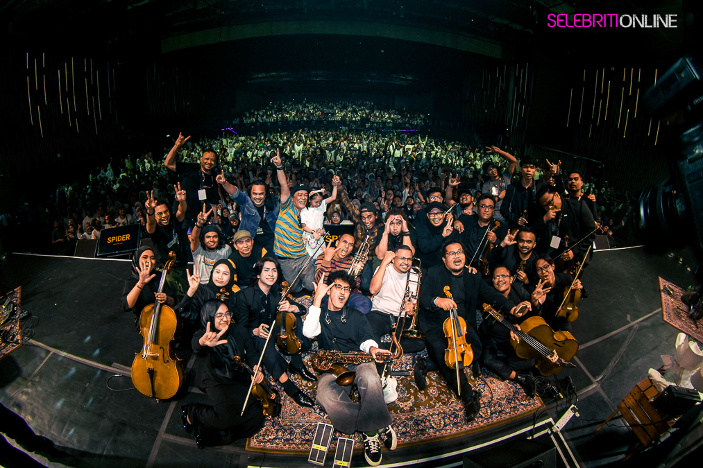 Spider Unplugged persembahan akustik di Megastar Arena Kuala Lumpur