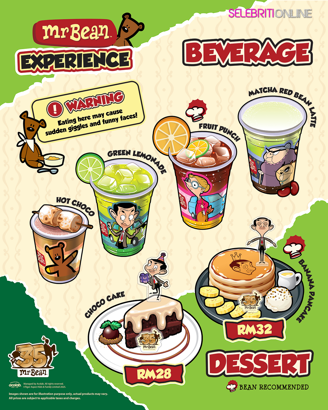 Kereta Mini ikoni Mr Bean dipamerkan di Acolab Pavilion Bukit Jalil sempena Mr Bean Experience Malaysia.