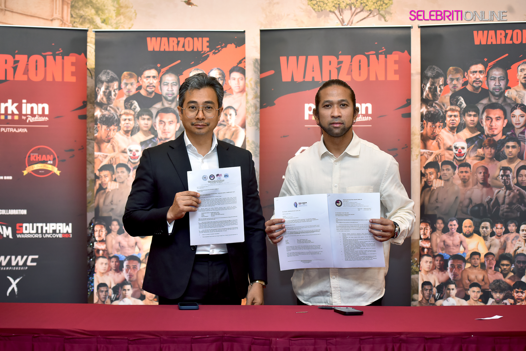 Poster rasmi Warzone World Championship 2025 di N9 Arena Nilai