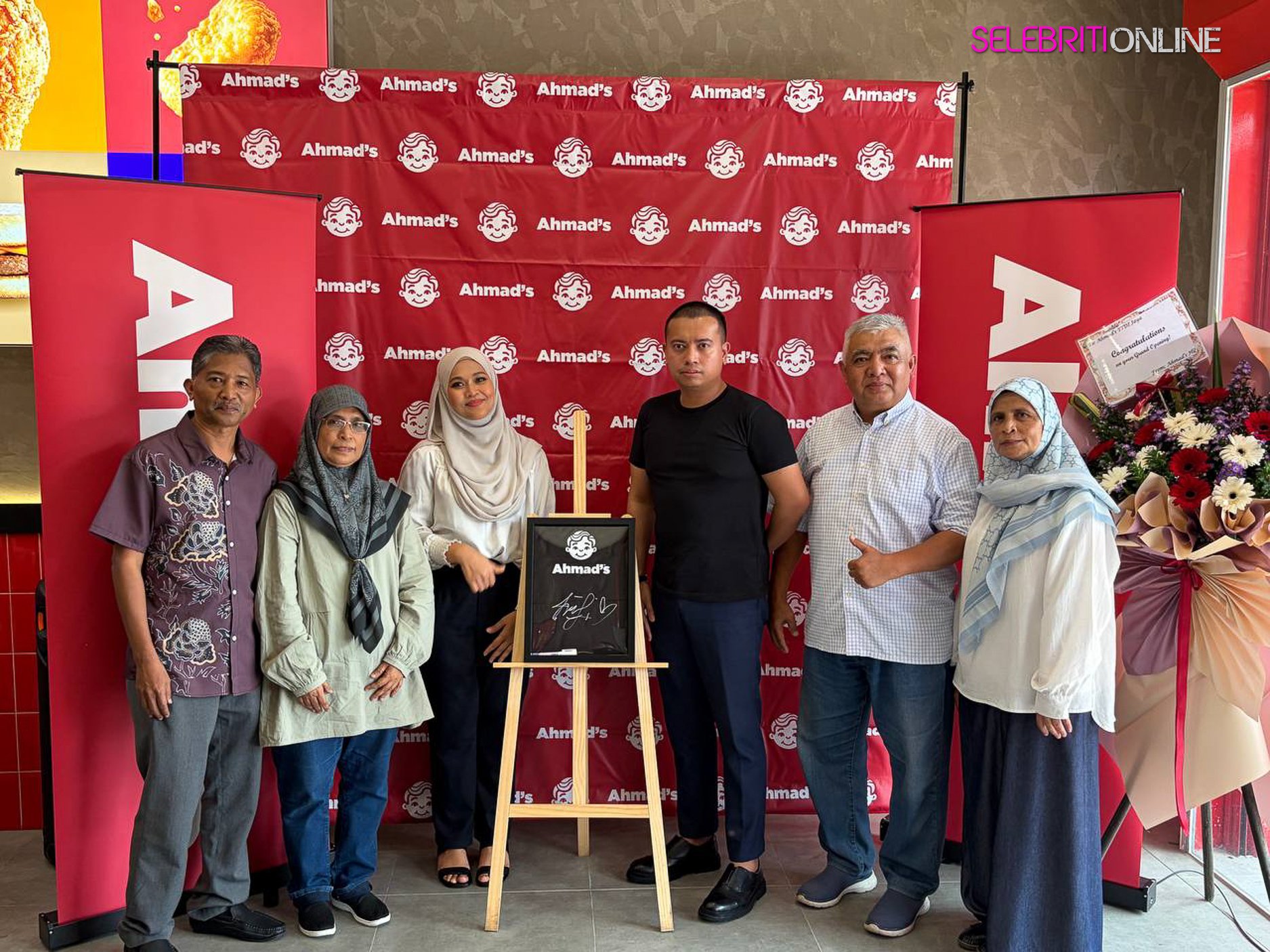 Outlet baharu Ahmad’s di TTDI Jaya dengan rekaan moden dan mesra keluarga.