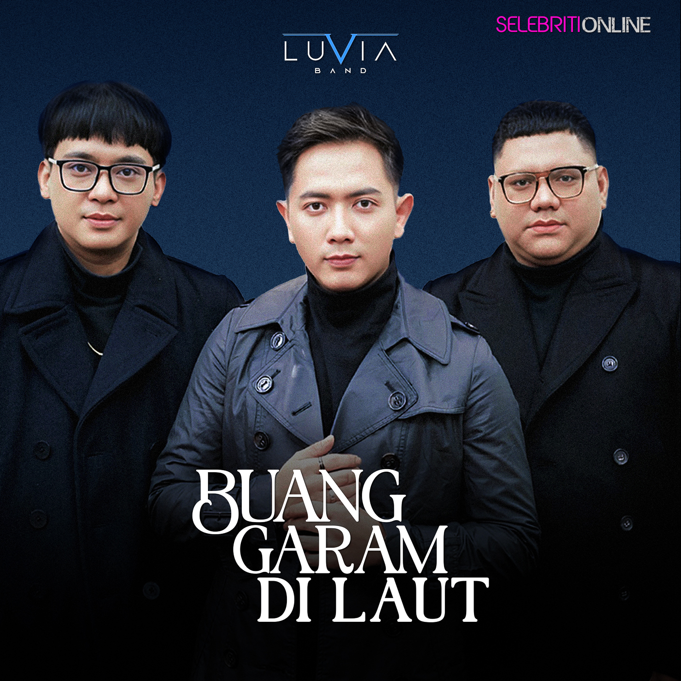 Luvia Band dalam promosi single Buang Garam Di Laut.