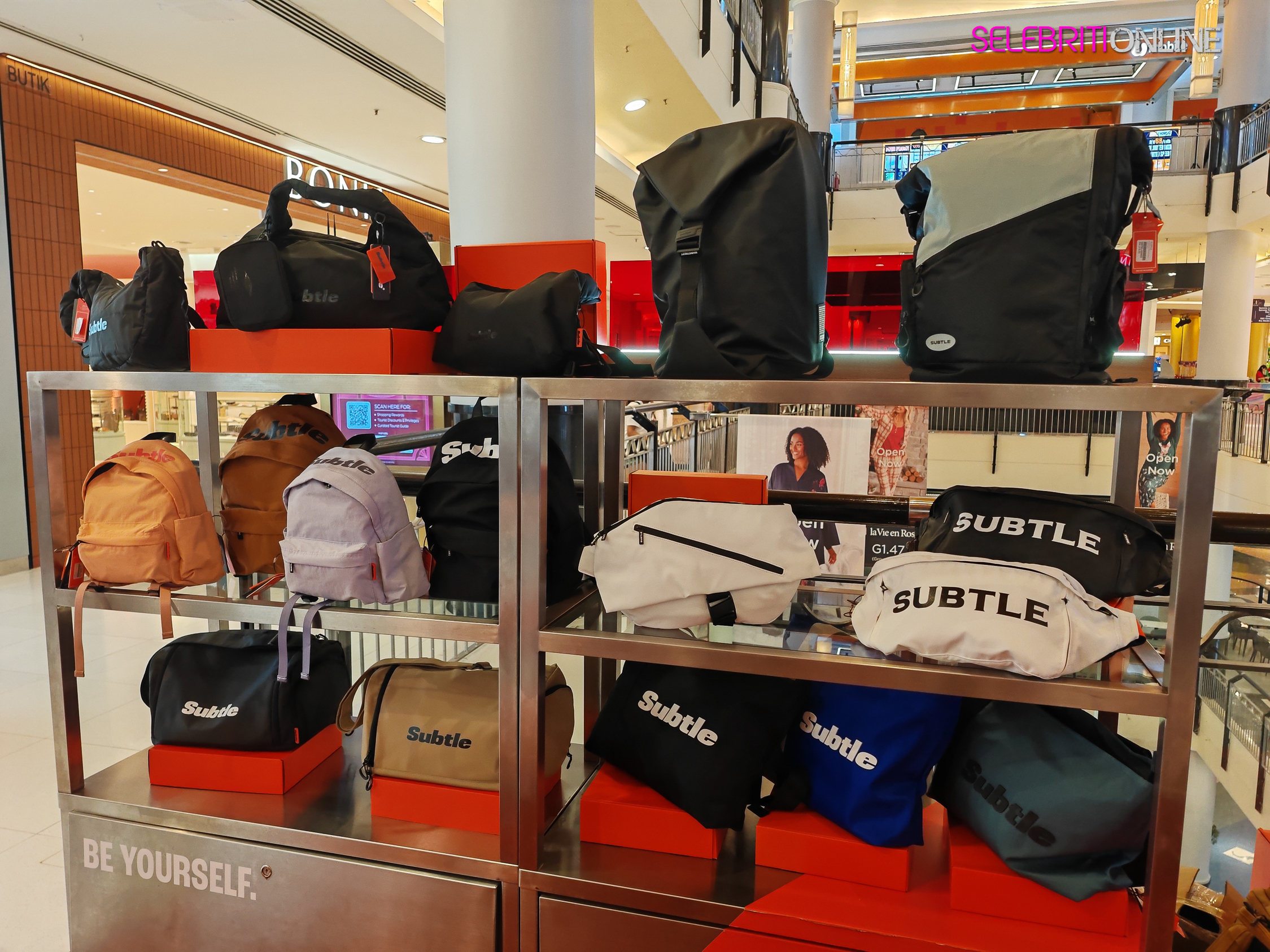 Booth promosi Sudio dan Subtle di GF Event Space Sunway Pyramid
