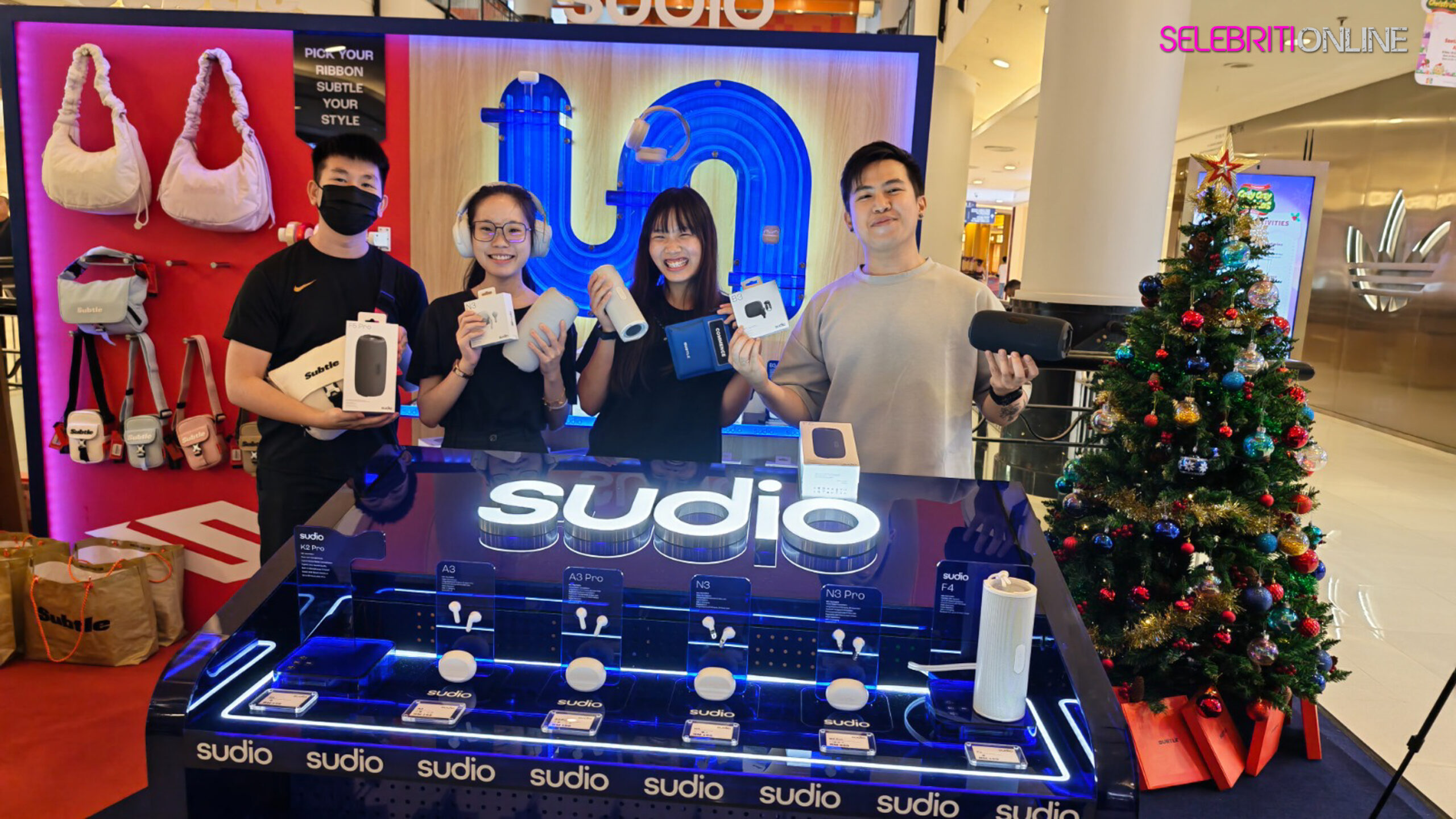 Booth promosi Sudio dan Subtle di GF Event Space Sunway Pyramid