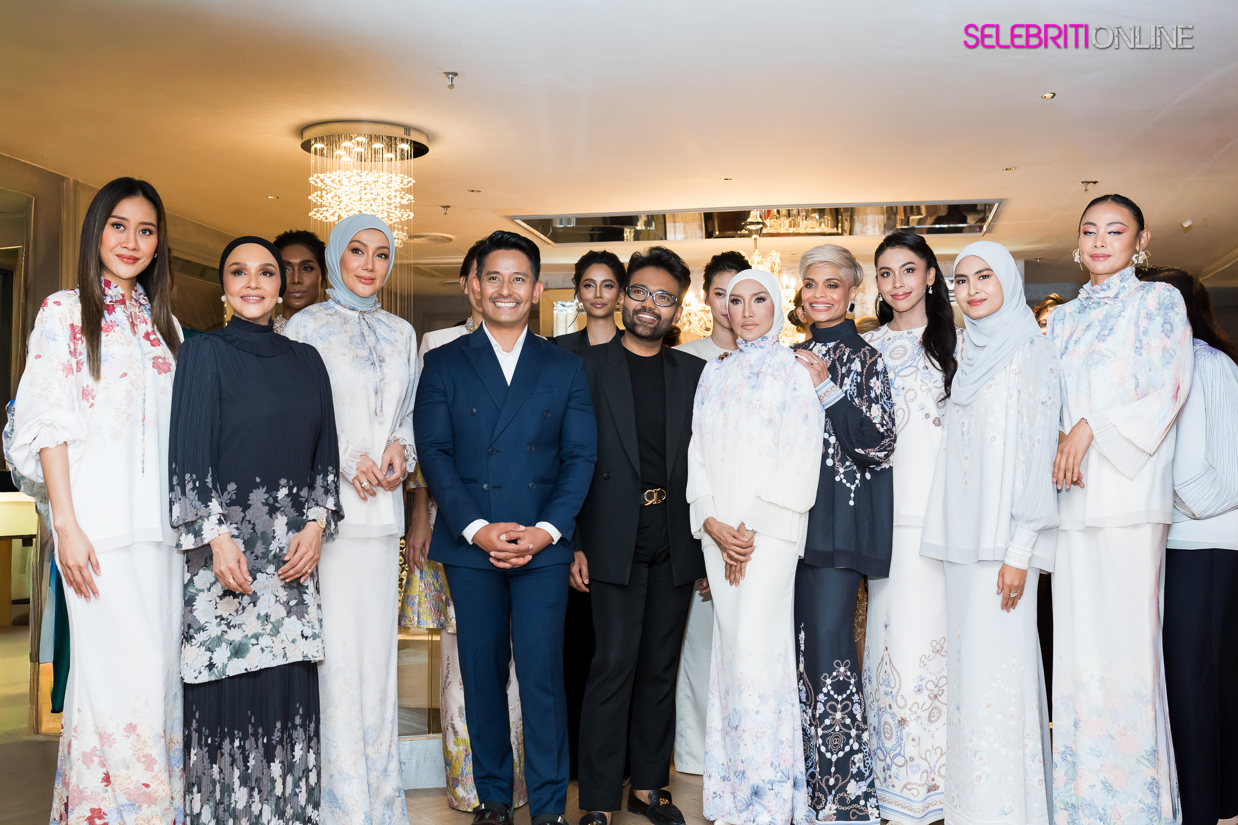Koleksi baju kurung dan kebaya eksklusif Rizman Ruzaini Raya 2026 di Maison Rizman Ruzaini.