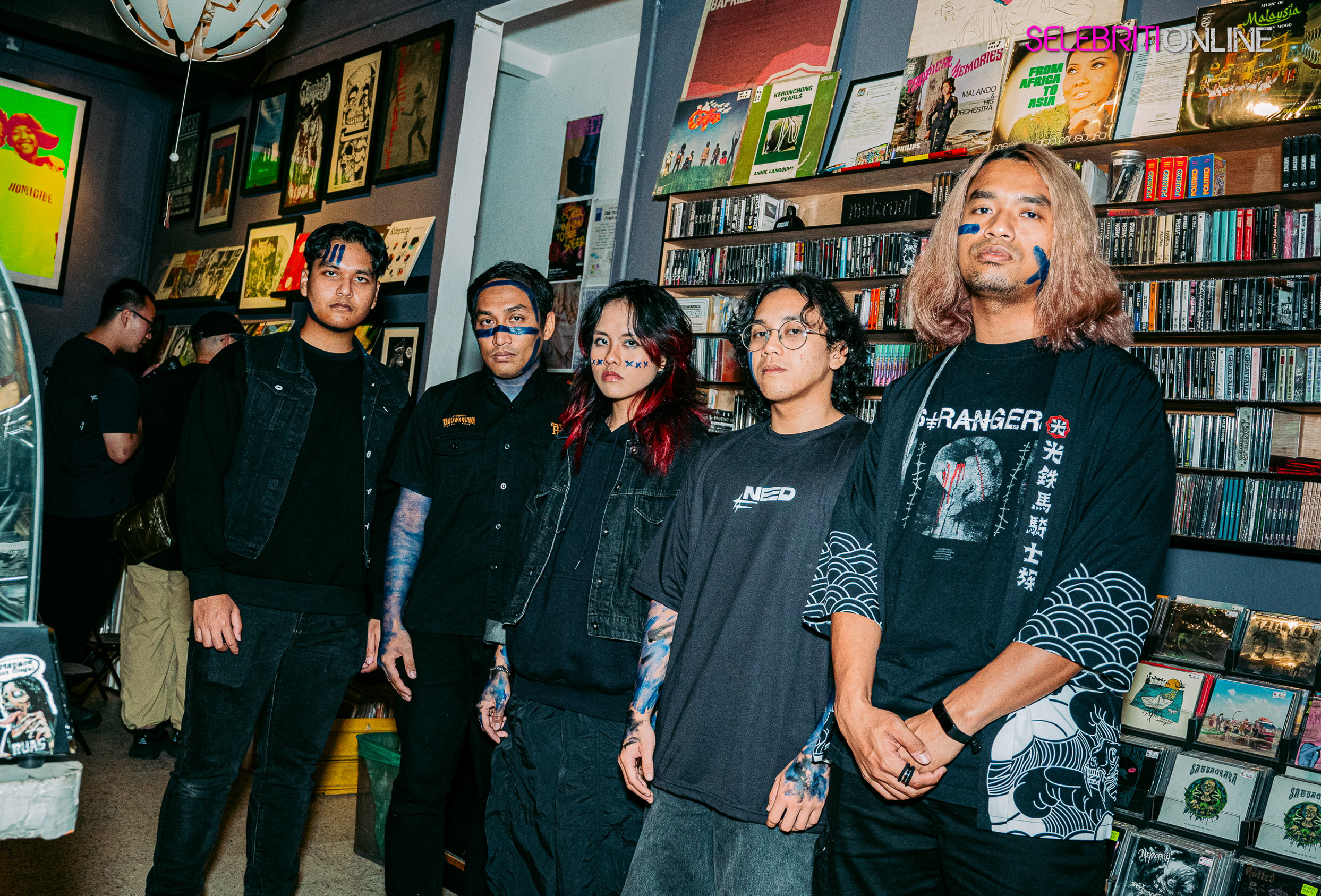 Persembahan live Patriots band metalcore Malaysia