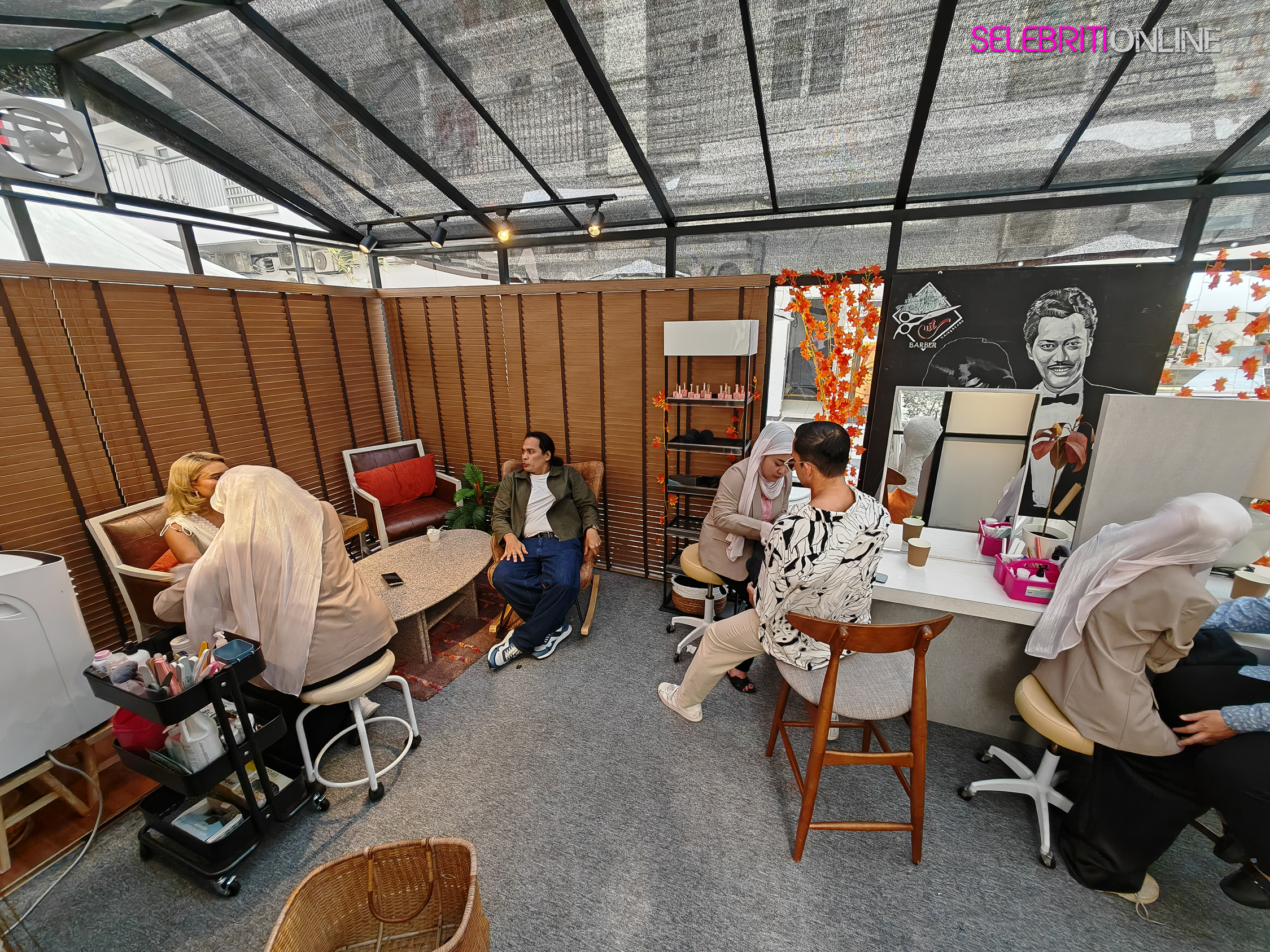 Salon Hairkunst Hijabis Luxe di Bandar Baru Bangi dengan konsep eksklusif patuh syariah.