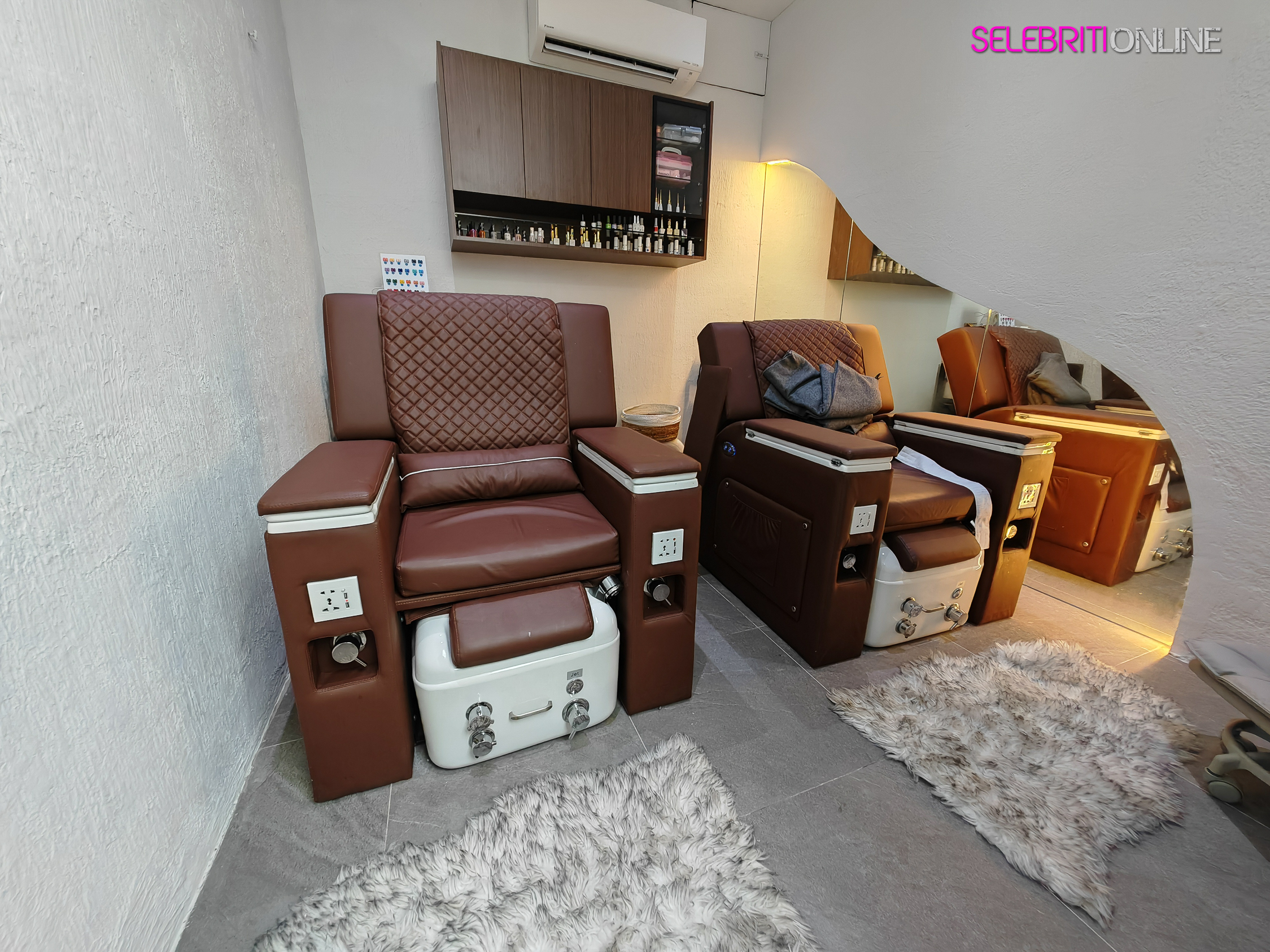 Salon Hairkunst Hijabis Luxe di Bandar Baru Bangi dengan konsep eksklusif patuh syariah.