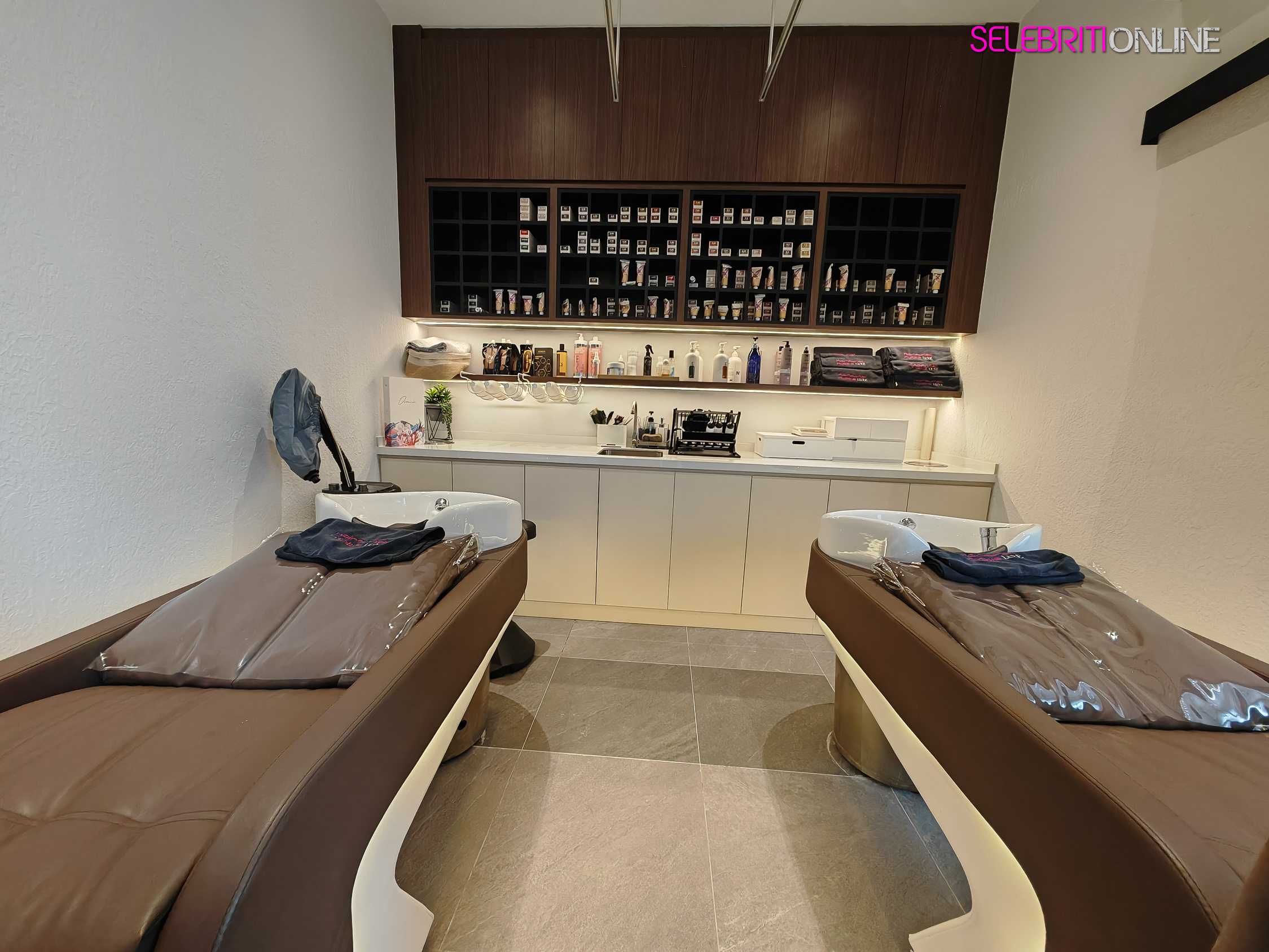 Salon Hairkunst Hijabis Luxe di Bandar Baru Bangi dengan konsep eksklusif patuh syariah.