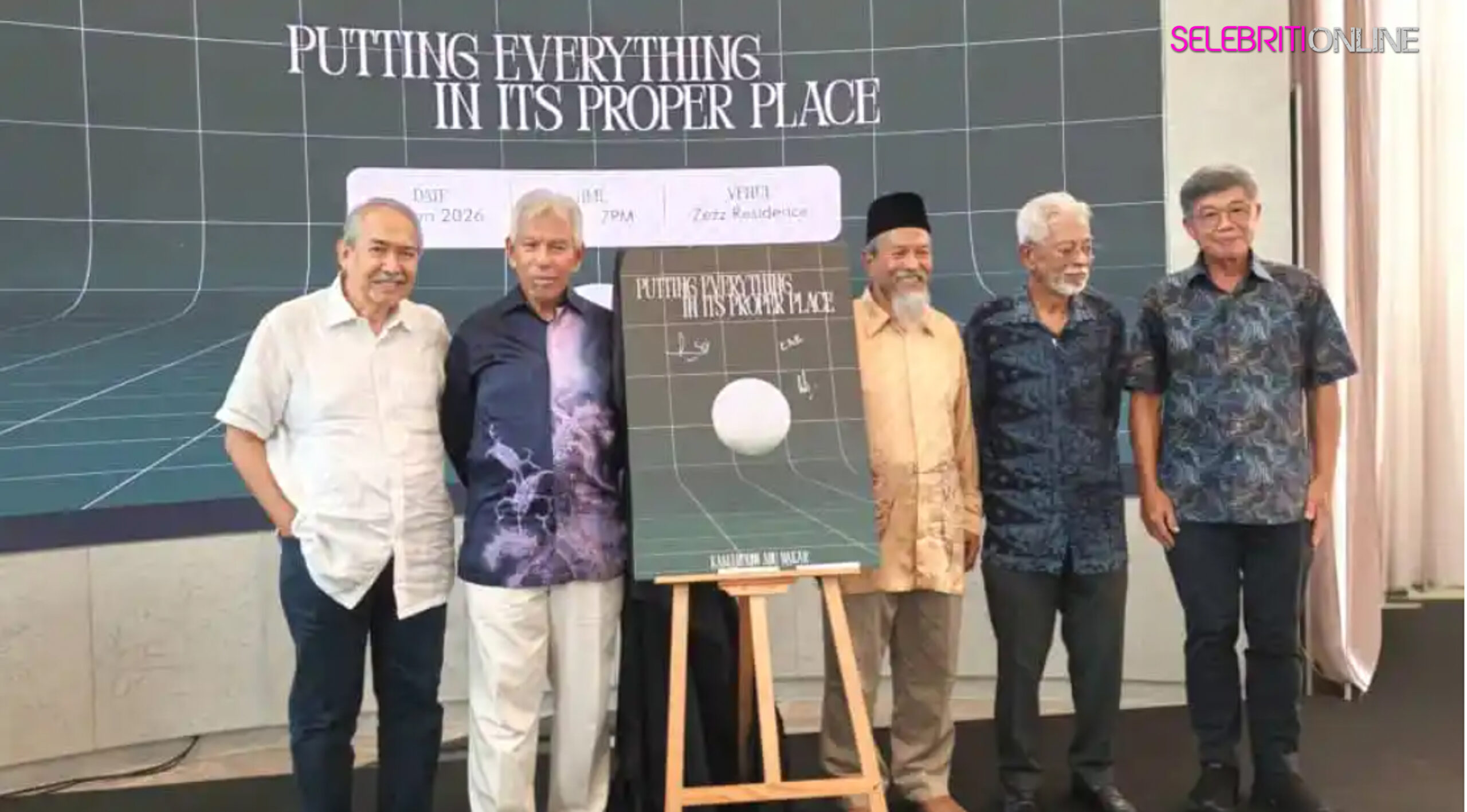 Pelancaran buku Putting Everything in Its Proper Place di Kuala Lumpur