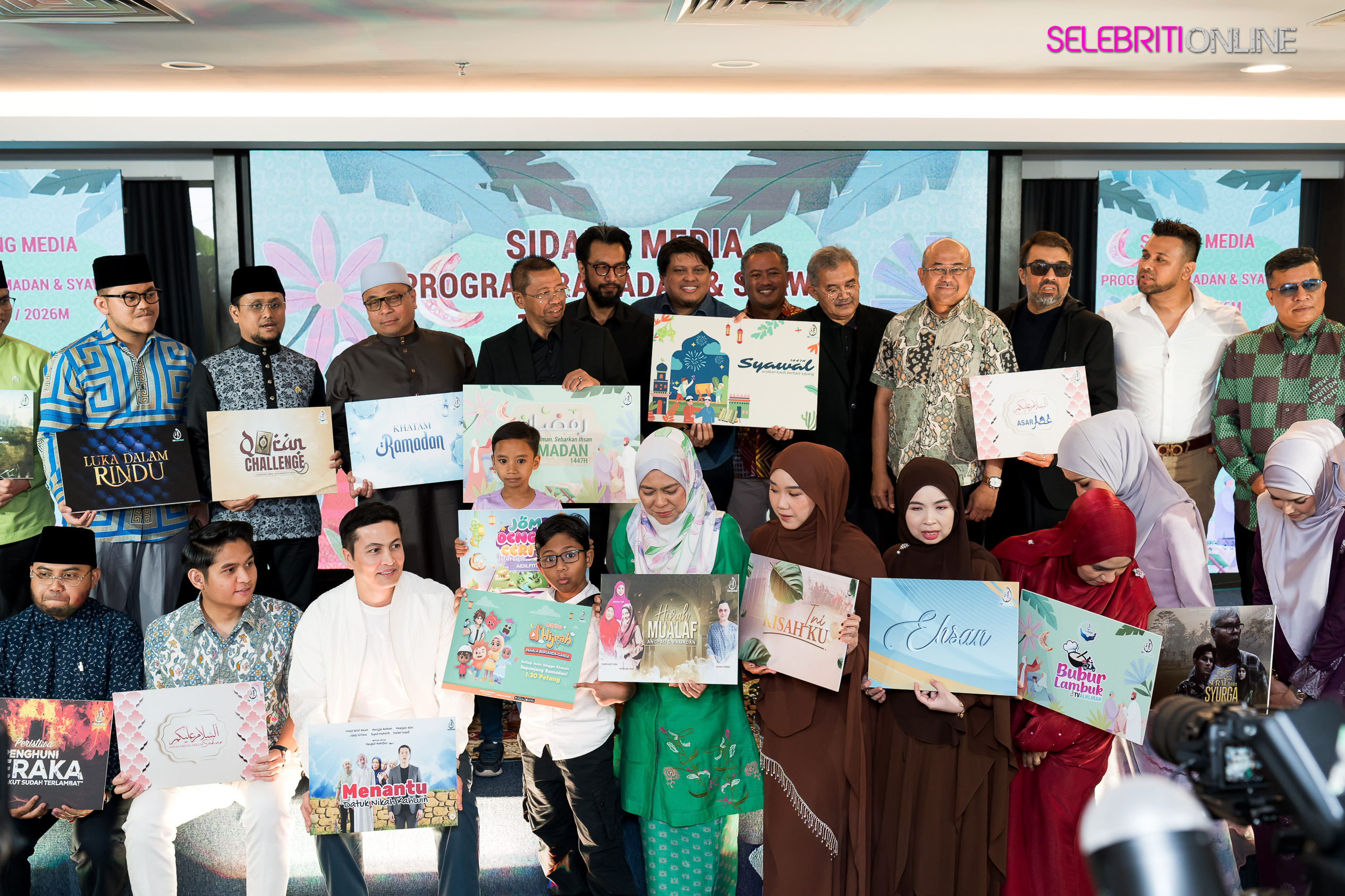 TV AlHijrah dengan visual promosi program Ramadan dan Syawal 1447H/2026M