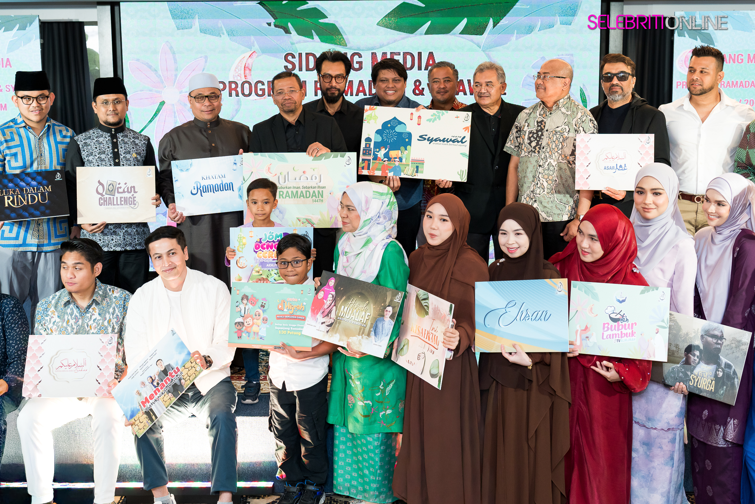 TV AlHijrah dengan visual promosi program Ramadan dan Syawal 1447H/2026M