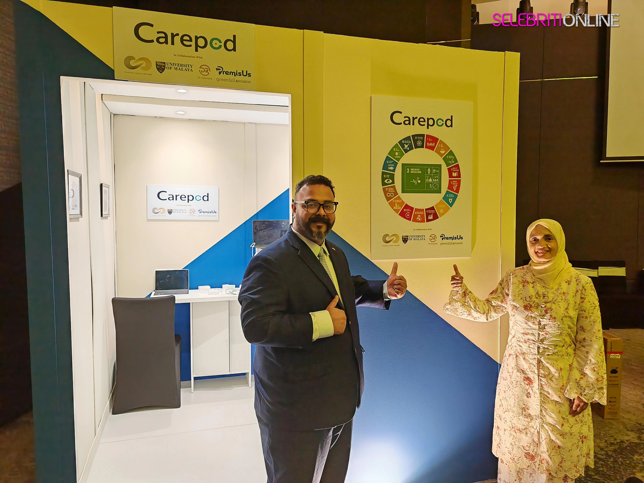 AI-powered CarePod kiosk for community digital healthcare screening in Malaysia