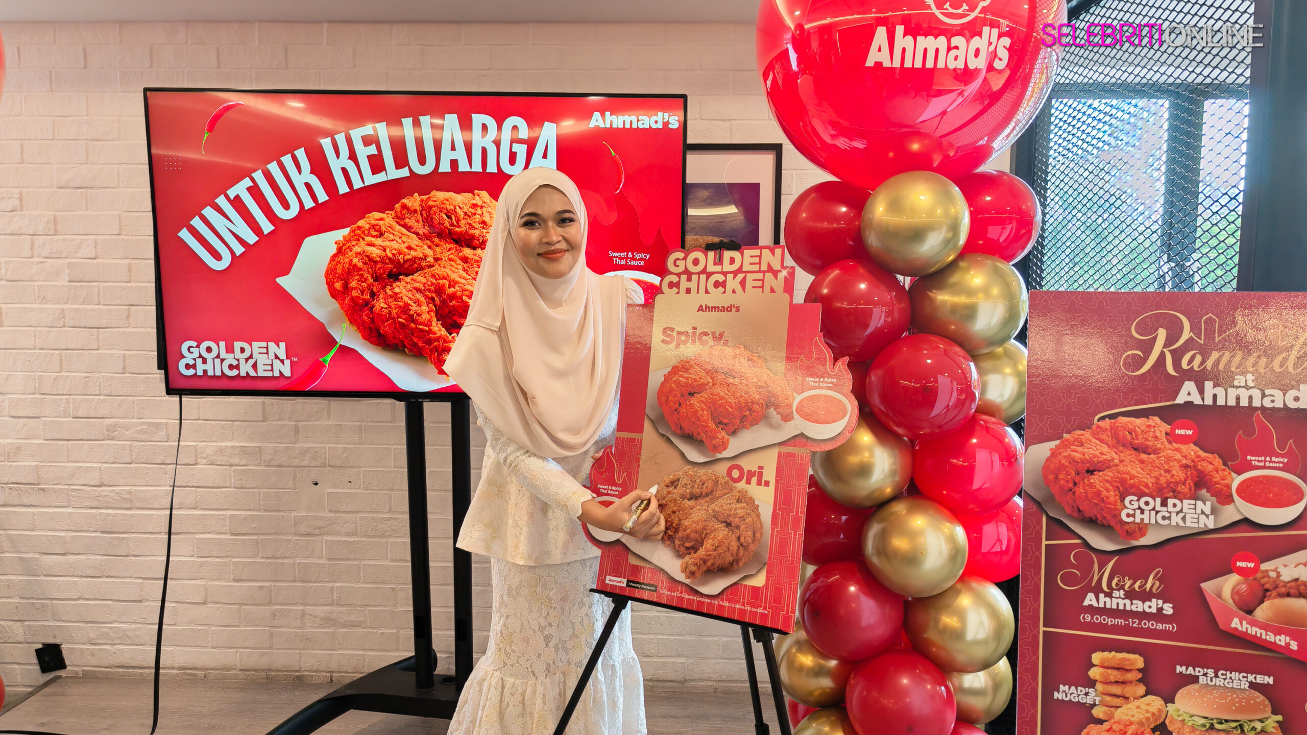 Golden Chicken Ahmad’s dilancarkan sempena kempen Ramadan at Ahmad’s bertema Untuk Dikongsi Bersama.