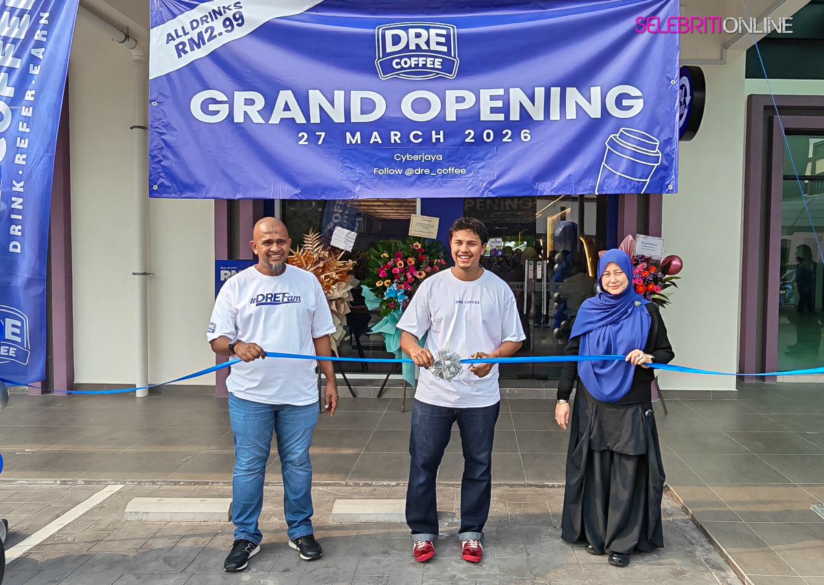 DRE Coffee Cyberjaya kafe 24 jam konsep AI komuniti moden