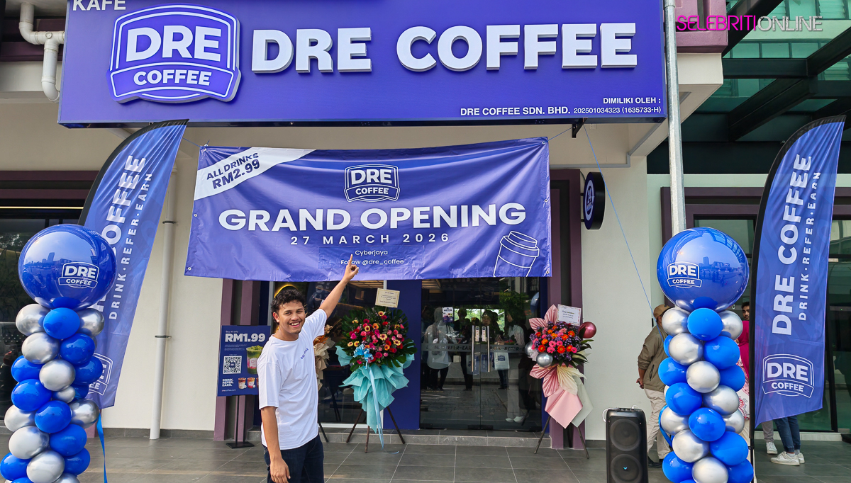 DRE Coffee Cyberjaya kafe 24 jam konsep AI komuniti moden