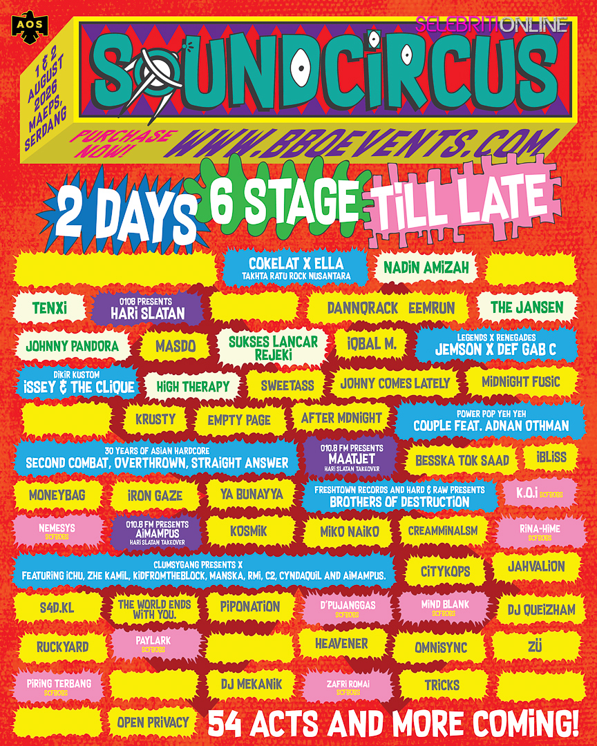 Festival automotif Art of Speed 2026 di MAEPS Serdang bersama SoundCircus Festival