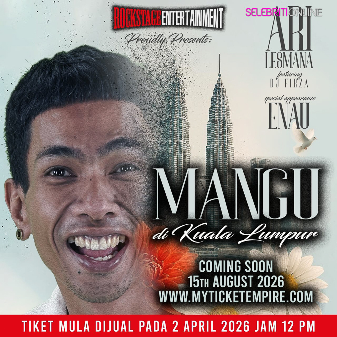 Ari Lesmana KL konsert Mangu di Zepp Kuala Lumpur