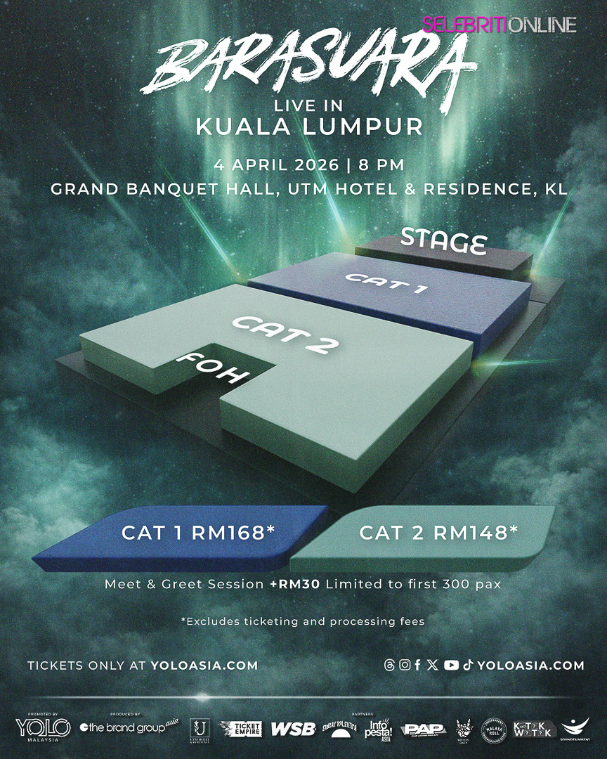 Barasuara Live Kuala Lumpur 4 April 2026 konsert alternatif penuh energi