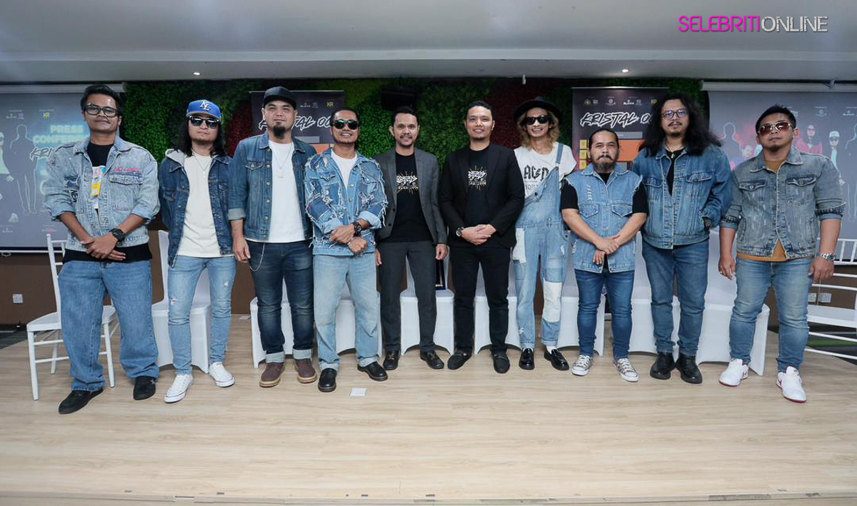 Konsert Kristal OG 25 Tahun himpunkan ahli lama dan baharu di Zepp Kuala Lumpur