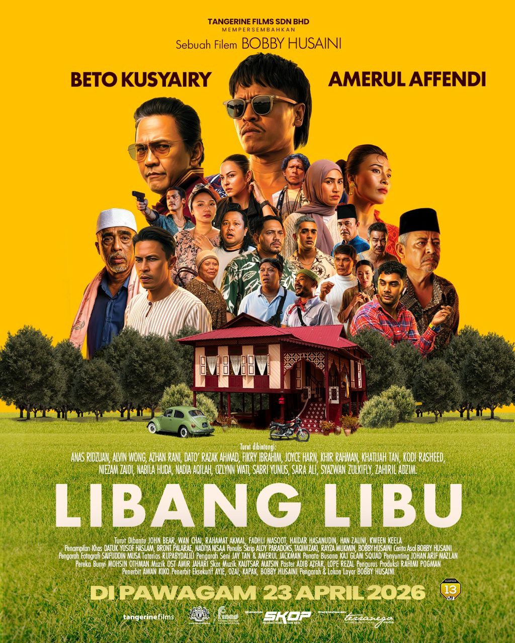 Babak filem Libang Libu di kampung dengan konflik budaya dan masyarakat