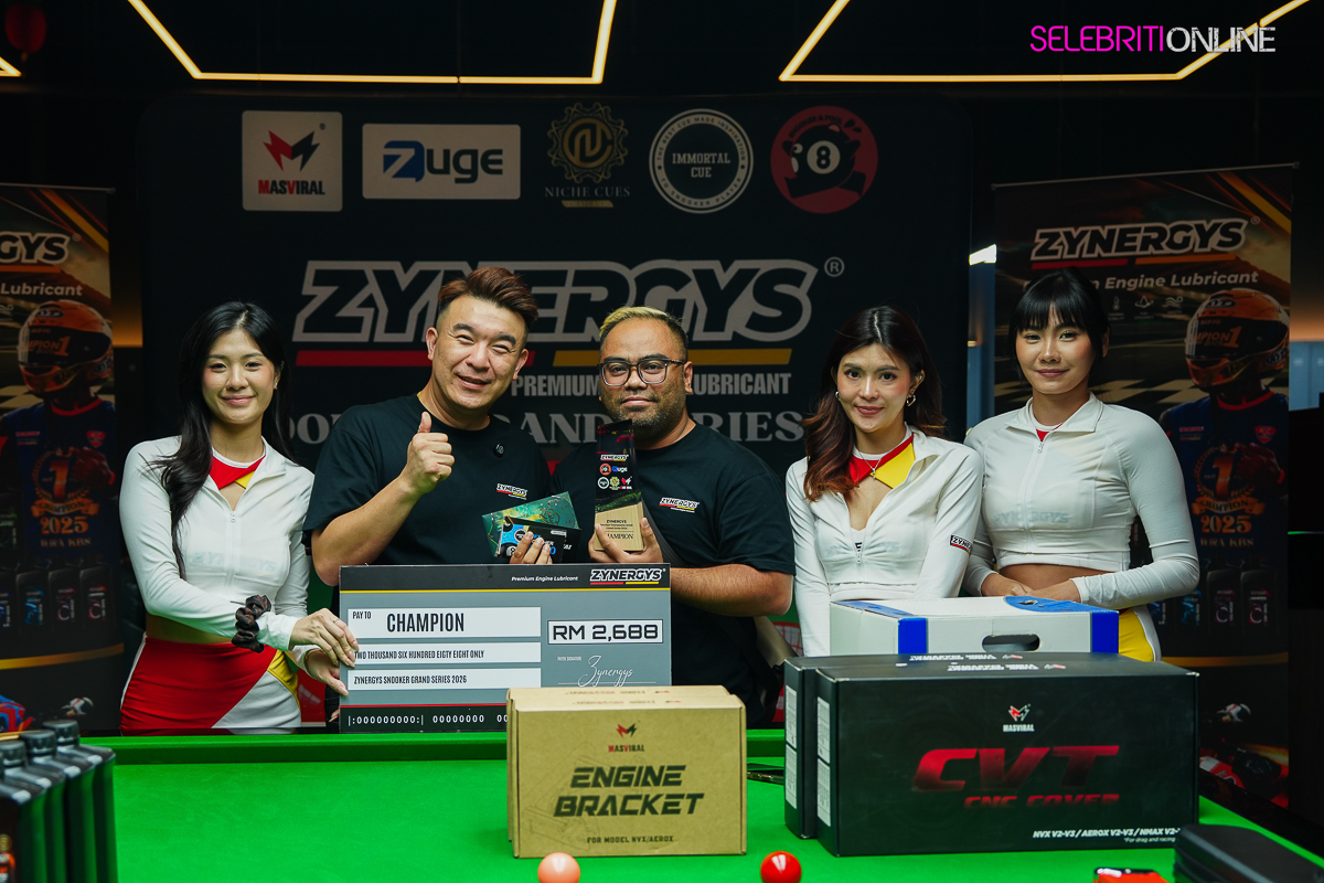 Zynergys Snooker Grand Series 2026 Kuala Lumpur komuniti motosikal