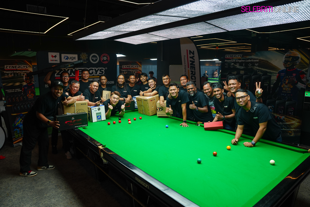 Zynergys Snooker Grand Series 2026 Kuala Lumpur komuniti motosikal