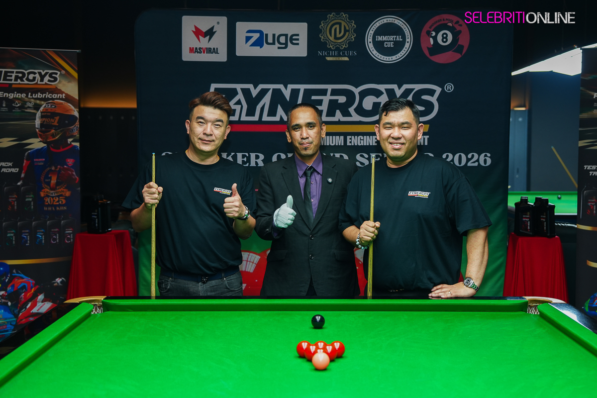 Zynergys Snooker Grand Series 2026 Kuala Lumpur komuniti motosikal