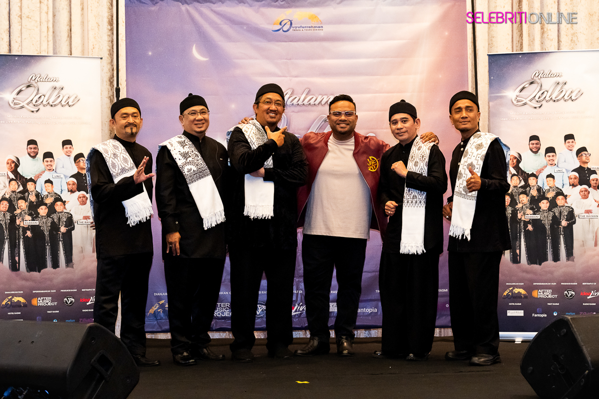 Malam Qolbu 2026 menampilkan Rabbani, UNIC, Mawi, Opick dan The Rayhan di Idea Live Arena, Petaling Jaya pada 24 Ogos 2026.