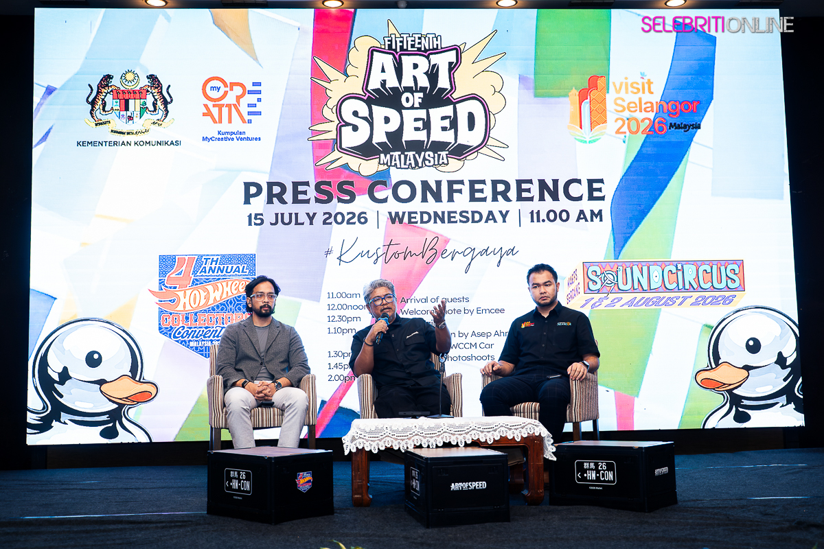 Art of Speed 2026 di MAEPS Serdang menampilkan kereta dan motosikal kustom.