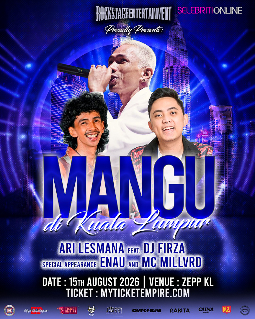 promosi Konsert Mangu di Kuala Lumpur di Zepp KL.