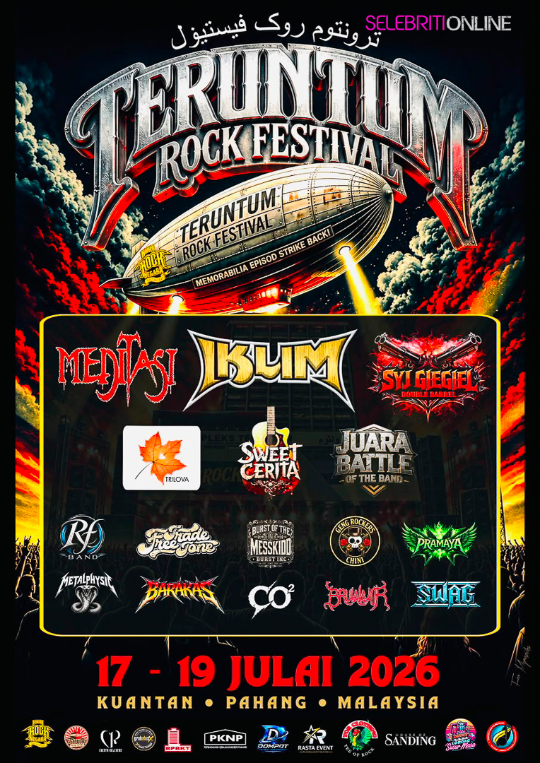 IKLIM, SYJ Giegiel dan Meditasi di Teruntum Rock Festival 2026
