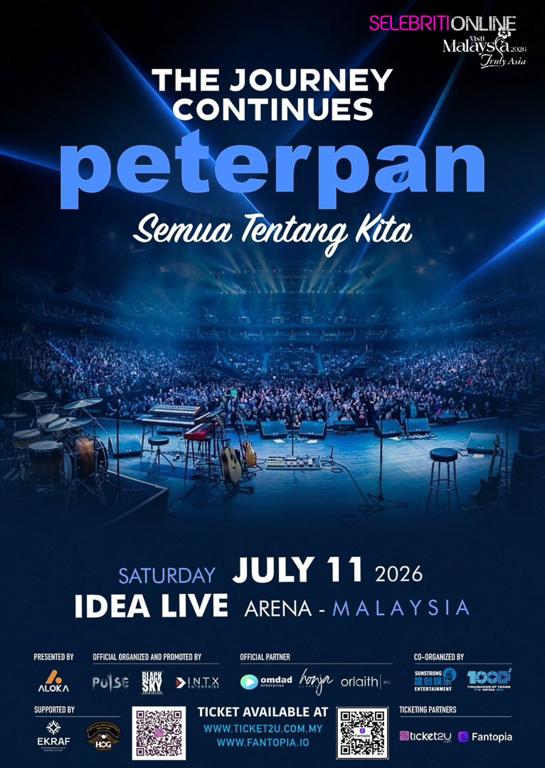 Peterpan The Journey Continues Malaysia di Idea Live Arena bersama Hael Husaini, Tantri dan Rony Parulian