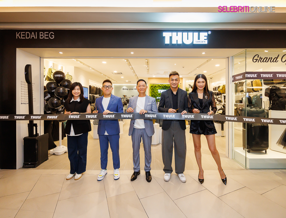 Thule Concept Store di Mid Valley Megamall mempamerkan rangkaian produk premium untuk gaya hidup aktif.