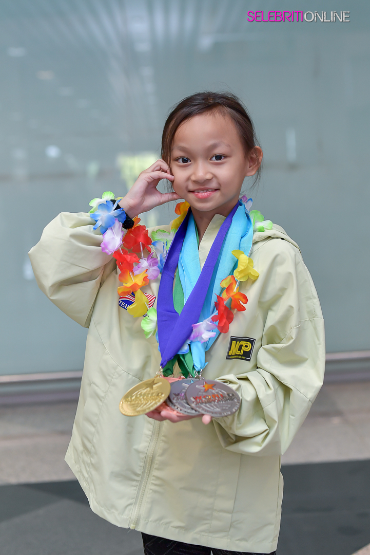 Pasukan Malaysia meraikan kejayaan 35 pingat pada WCOPA 2026 di Las Vegas.